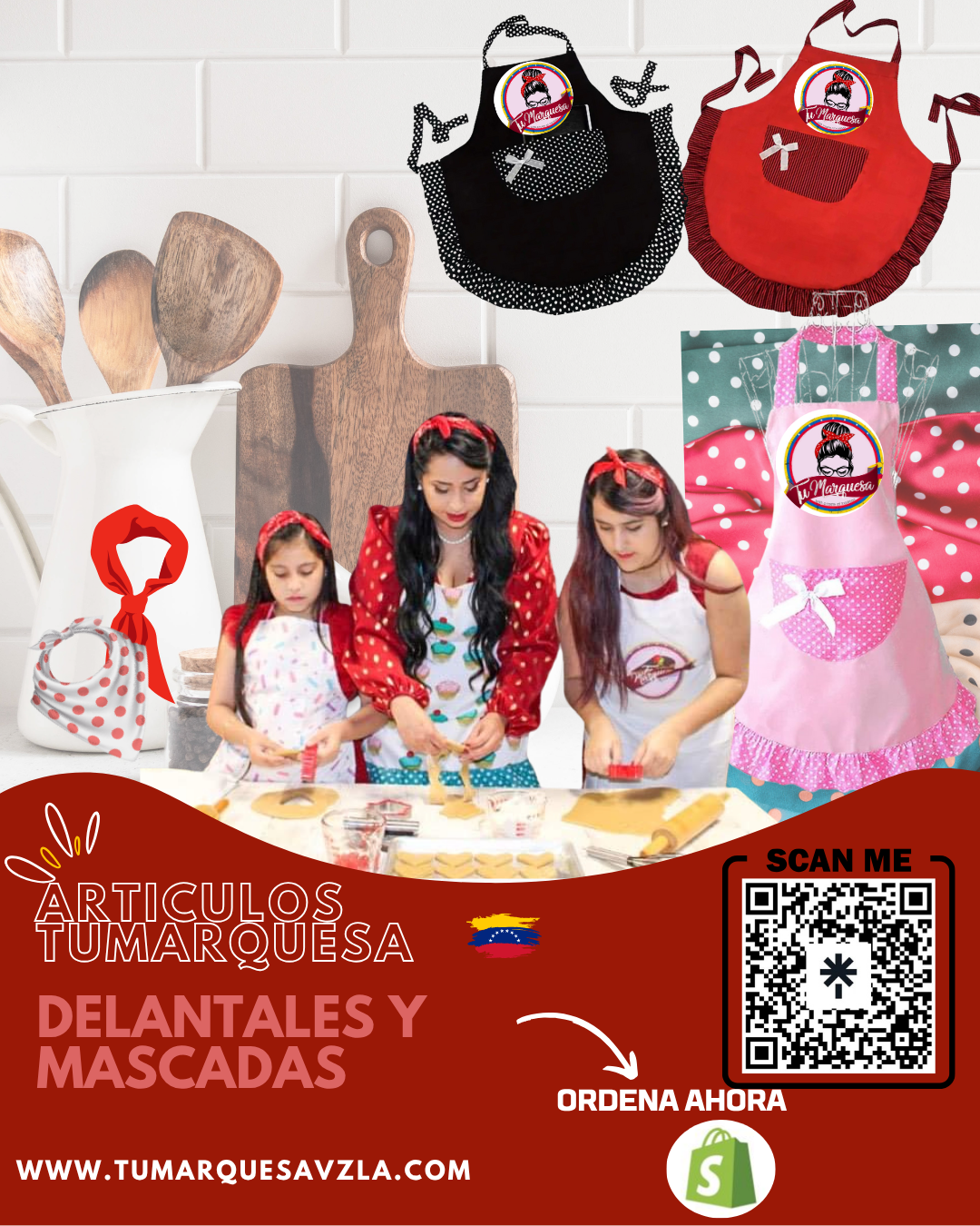 Delantales de Cocina y Panuelos