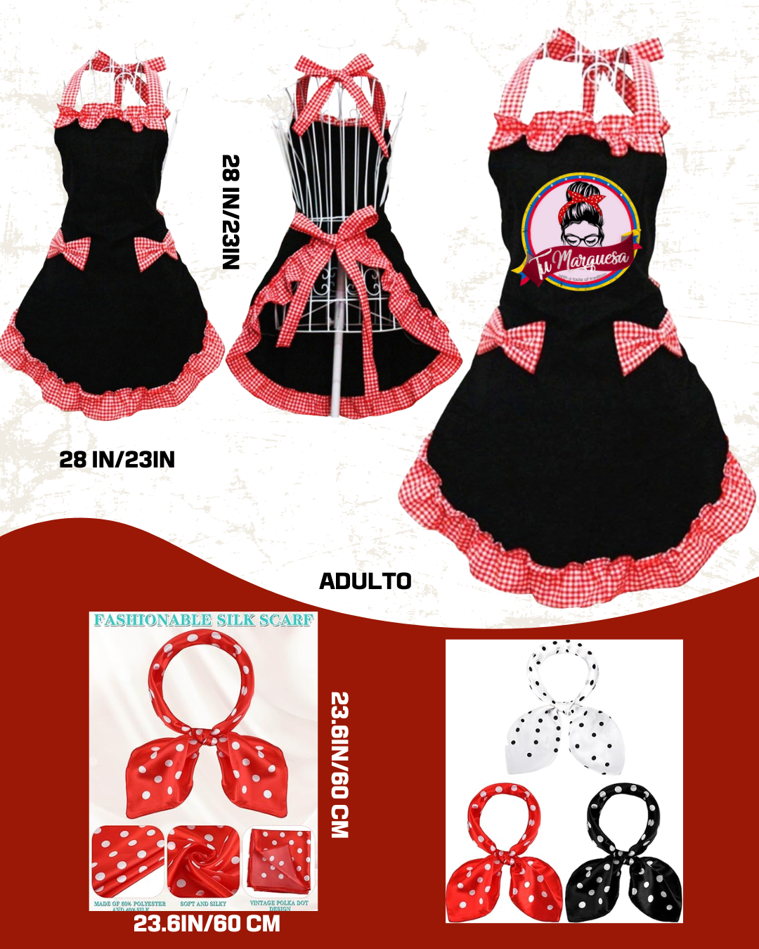 DELANTALES DE COCINA