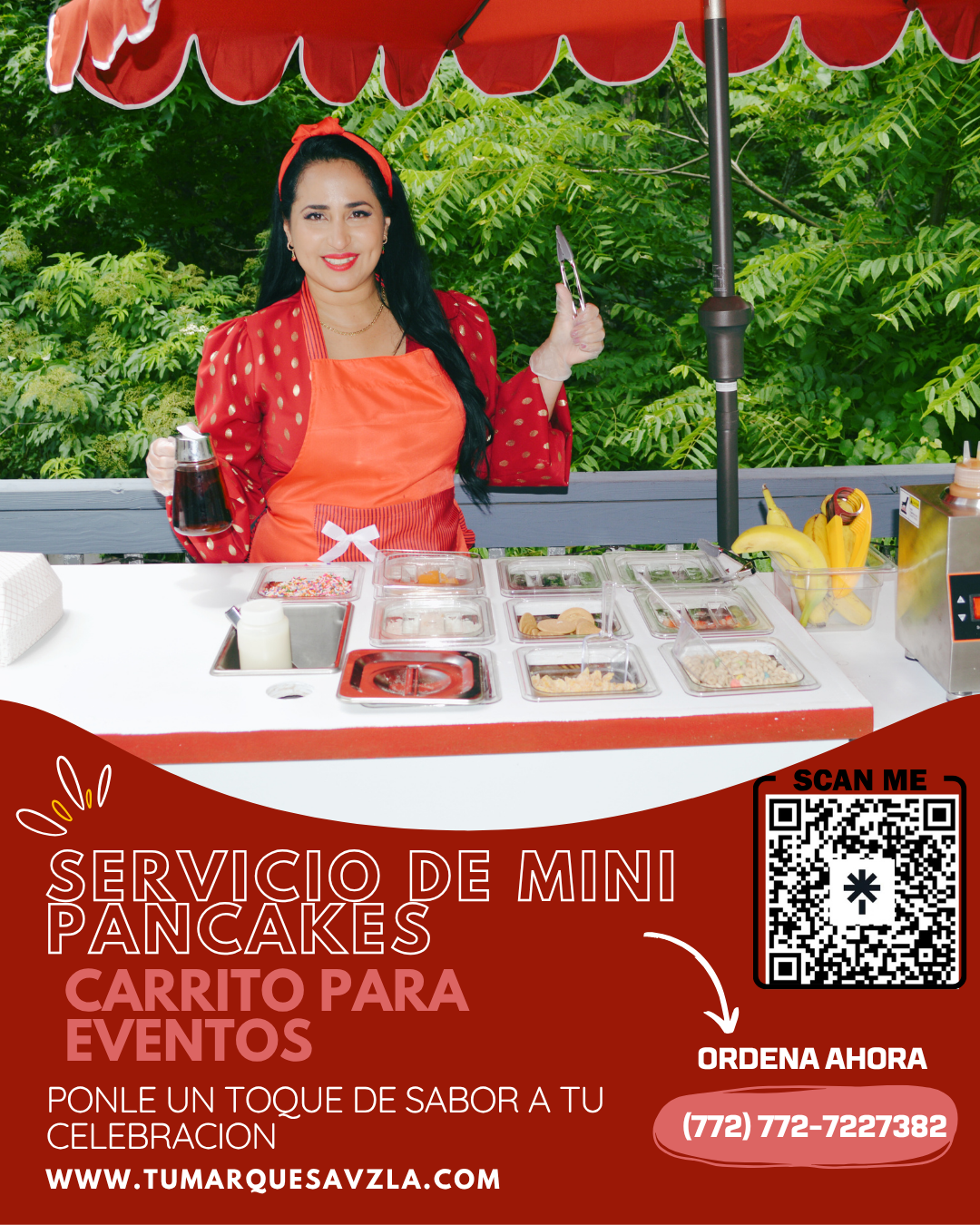RENTA DE CARRITOS PARA EVENTOS (cake bar )