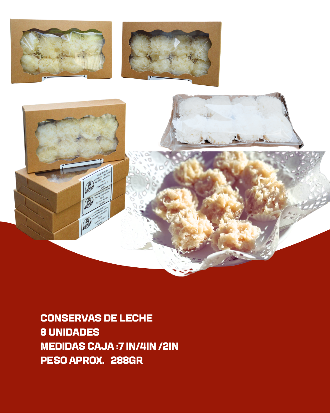 Conservas de coco (leche)
