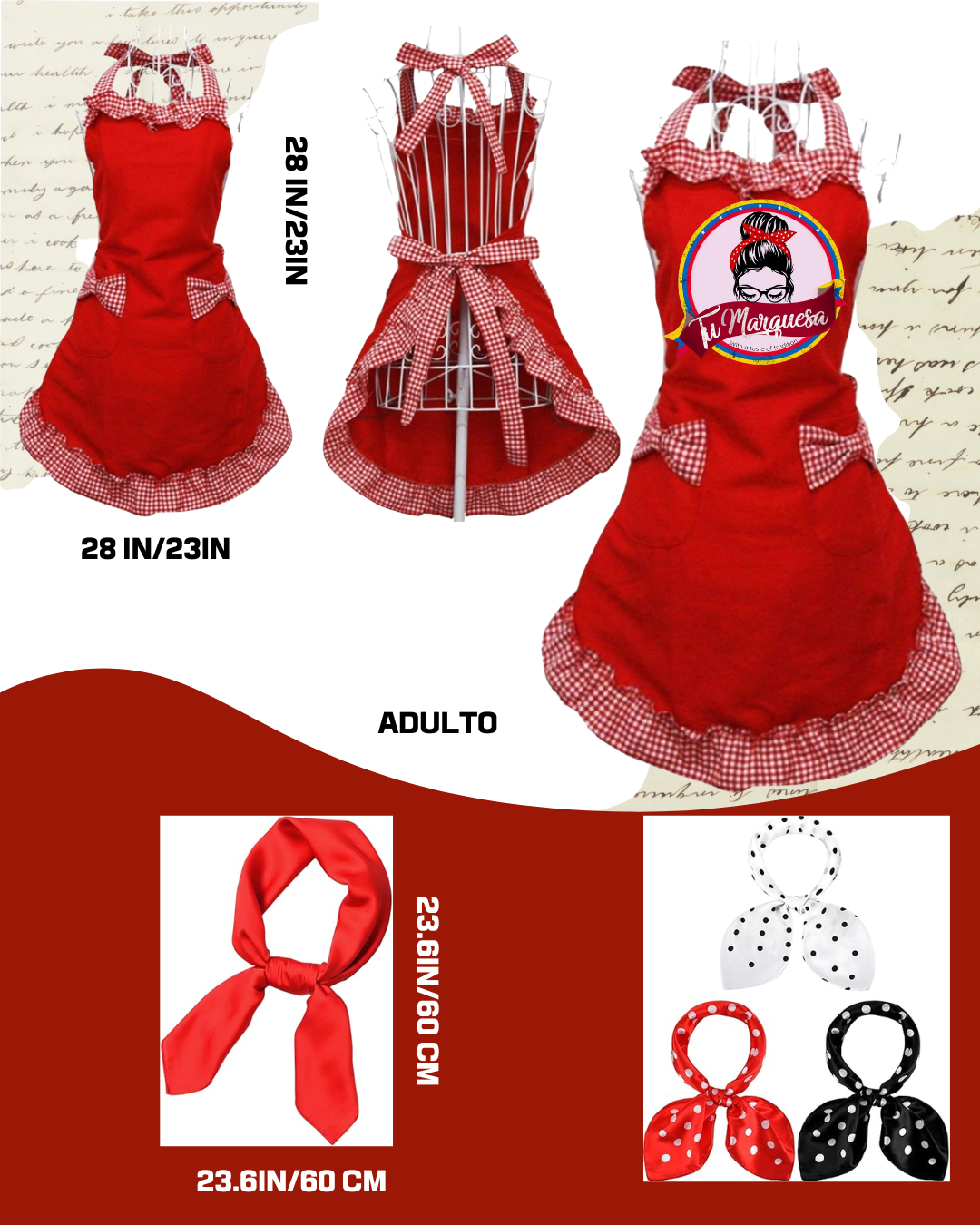 DELANTALES DE COCINA