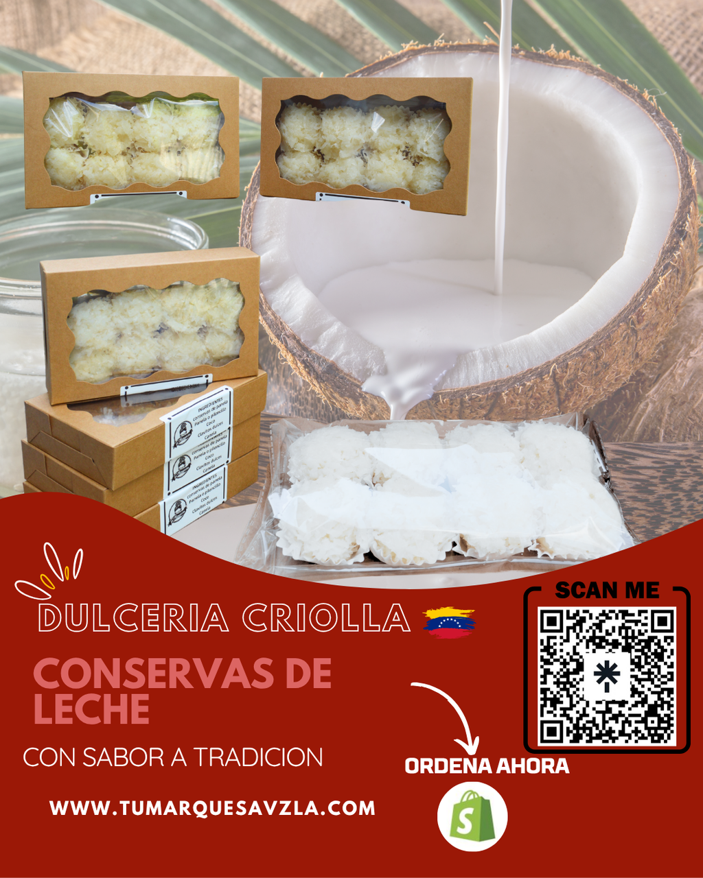 Conservas de coco (leche)