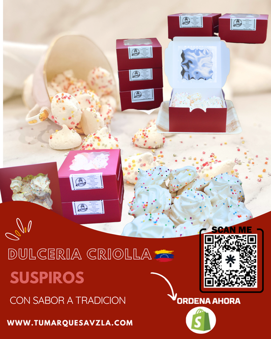 suspiros de merengue